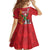 Guyana and Trinbago Cricket Custom Kid Short Sleeve Dress Amazon Warriors Knight Riders Together - Wonder Print Shop