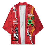 Guyana and Trinbago Cricket Custom Kimono Amazon Warriors Knight Riders Together - Wonder Print Shop