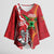 Guyana and Trinbago Cricket Custom Kimono Sleeve Blouse Amazon Warriors Knight Riders Together - Wonder Print Shop