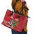 Guyana and Trinbago Cricket Custom Leather Tote Bag Amazon Warriors Knight Riders Together - Wonder Print Shop