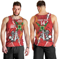 Guyana and Trinbago Cricket Custom Men Tank Top Amazon Warriors Knight Riders Together - Wonder Print Shop
