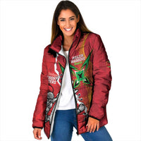 Guyana and Trinbago Cricket Custom Padded Jacket Amazon Warriors Knight Riders Together - Wonder Print Shop