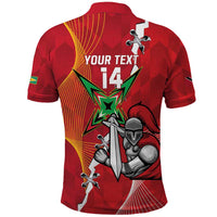 Guyana and Trinbago Cricket Custom Polo Shirt Amazon Warriors Knight Riders Together - Wonder Print Shop