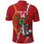 Guyana and Trinbago Cricket Custom Polo Shirt Amazon Warriors Knight Riders Together - Wonder Print Shop