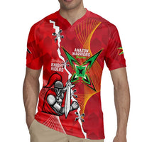 Guyana and Trinbago Cricket Custom Rugby Jersey Amazon Warriors Knight Riders Together - Wonder Print Shop