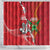 Guyana and Trinbago Cricket Custom Shower Curtain Amazon Warriors Knight Riders Together - Wonder Print Shop