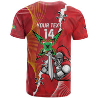 Guyana and Trinbago Cricket Custom T Shirt Amazon Warriors Knight Riders Together - Wonder Print Shop