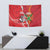 Guyana and Trinbago Cricket Custom Tapestry Amazon Warriors Knight Riders Together - Wonder Print Shop