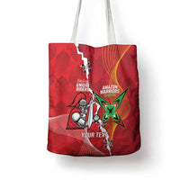 Guyana and Trinbago Cricket Custom Tote Bag Amazon Warriors Knight Riders Together - Wonder Print Shop