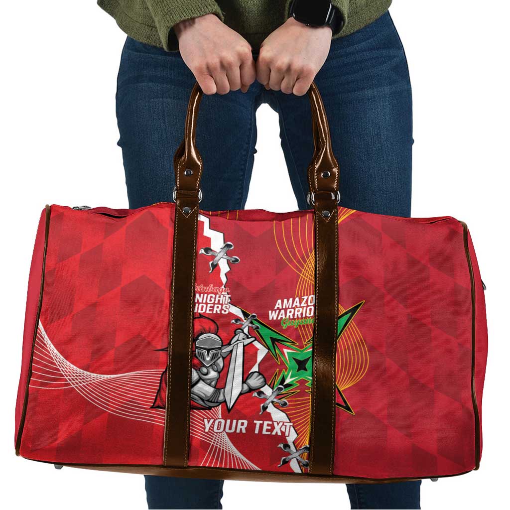 Guyana and Trinbago Cricket Custom Travel Bag Amazon Warriors Knight Riders Together - Wonder Print Shop