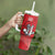 Guyana and Trinbago Cricket Tumbler With Handle Amazon Warriors Knight Riders Together - Wonder Print Shop