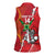 Guyana and Trinbago Cricket Custom Women Sleeveless Polo Shirt Amazon Warriors Knight Riders Together - Wonder Print Shop