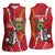 Guyana and Trinbago Cricket Custom Women Sleeveless Polo Shirt Amazon Warriors Knight Riders Together - Wonder Print Shop