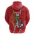 Guyana and Trinbago Cricket Custom Zip Hoodie Amazon Warriors Knight Riders Together - Wonder Print Shop