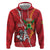 Guyana and Trinbago Cricket Custom Zip Hoodie Amazon Warriors Knight Riders Together - Wonder Print Shop