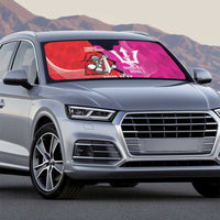 Barbados and Trinbago Cricket Personalized Auto Sun Shade Royals Knight Riders Together - Wonder Print Shop