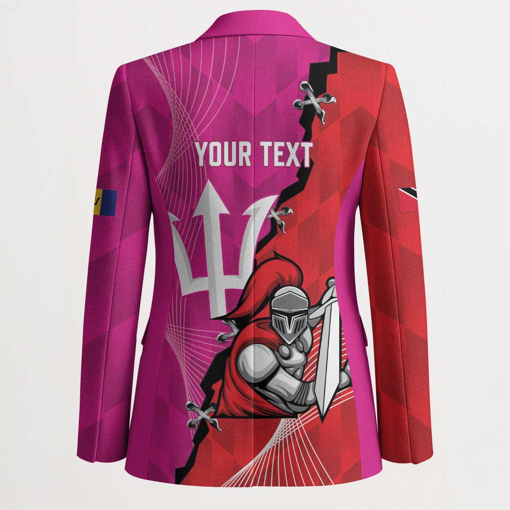 Barbados and Trinbago Cricket Personalized Blazer Royals Knight Riders Together - Wonder Print Shop