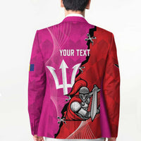 Barbados and Trinbago Cricket Personalized Blazer Royals Knight Riders Together - Wonder Print Shop
