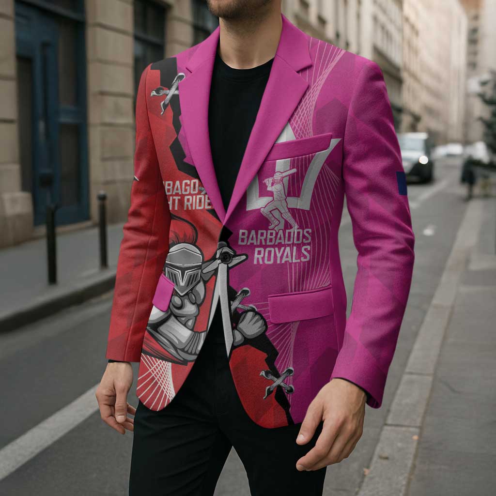 Barbados and Trinbago Cricket Personalized Blazer Royals Knight Riders Together - Wonder Print Shop