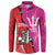 Barbados and Trinbago Cricket Personalized Button Sweatshirt Royals Knight Riders Together - Wonder Print Shop