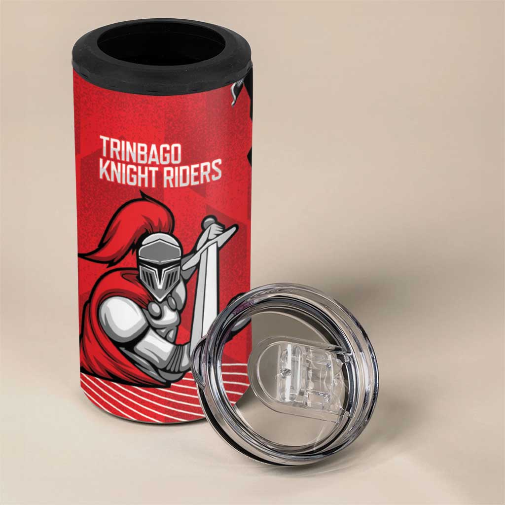 Barbados and Trinbago Cricket 4 in 1 Can Cooler Tumbler Royals Knight Riders Together - Wonder Print Shop
