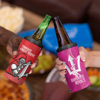 Barbados and Trinbago Cricket 4 in 1 Can Cooler Tumbler Royals Knight Riders Together - Wonder Print Shop