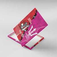 Barbados and Trinbago Cricket Personalized Canvas Wall Art Royals Knight Riders Together - Wonder Print Shop