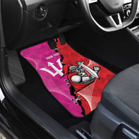Barbados and Trinbago Cricket Personalized Car Mats Royals Knight Riders Together - Wonder Print Shop