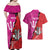 Barbados and Trinbago Cricket Personalized Couples Matching Off Shoulder Maxi Dress and Hawaiian Shirt Royals Knight Riders Together - Wonder Print Shop