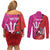 Barbados and Trinbago Cricket Personalized Couples Matching Off Shoulder Short Dress and Long Sleeve Button Shirt Royals Knight Riders Together - Wonder Print Shop
