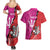 Barbados and Trinbago Cricket Personalized Couples Matching Summer Maxi Dress and Hawaiian Shirt Royals Knight Riders Together - Wonder Print Shop