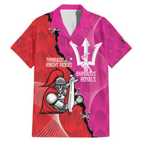 Barbados and Trinbago Cricket Personalized Family Matching Mermaid Dress and Hawaiian Shirt Royals Knight Riders Together - Wonder Print Shop