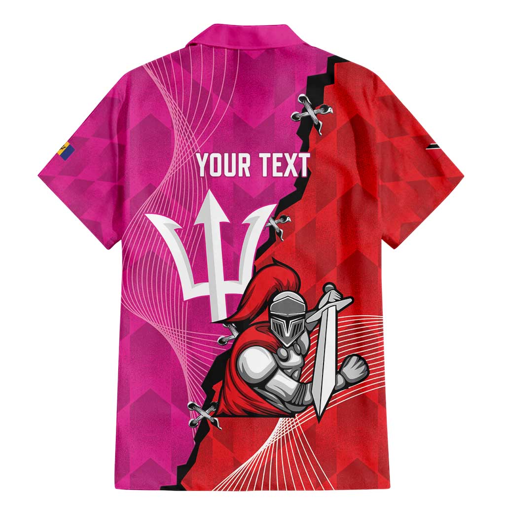 Barbados and Trinbago Cricket Personalized Family Matching Mermaid Dress and Hawaiian Shirt Royals Knight Riders Together - Wonder Print Shop