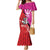 Barbados and Trinbago Cricket Personalized Family Matching Mermaid Dress and Hawaiian Shirt Royals Knight Riders Together - Wonder Print Shop