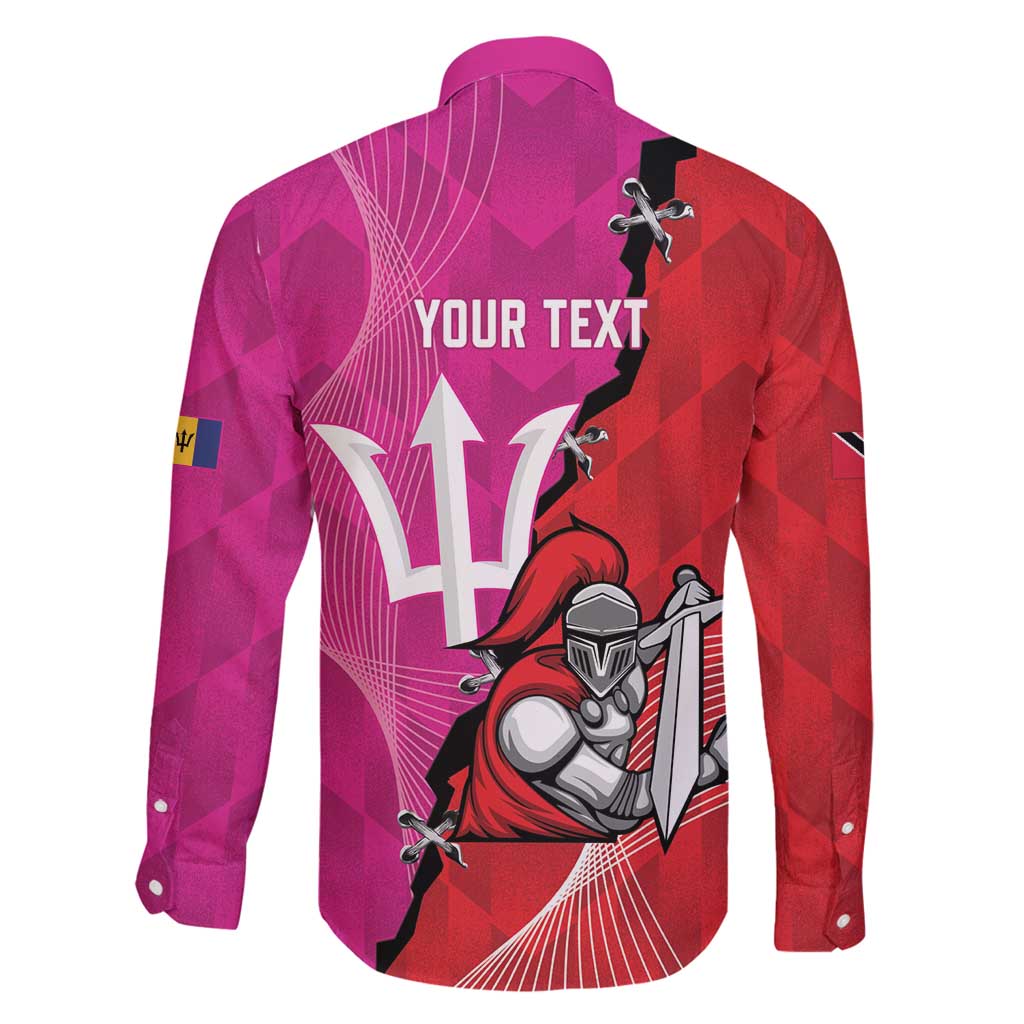 Barbados and Trinbago Cricket Personalized Family Matching Summer Maxi Dress and Hawaiian Shirt Royals Knight Riders Together - Wonder Print Shop