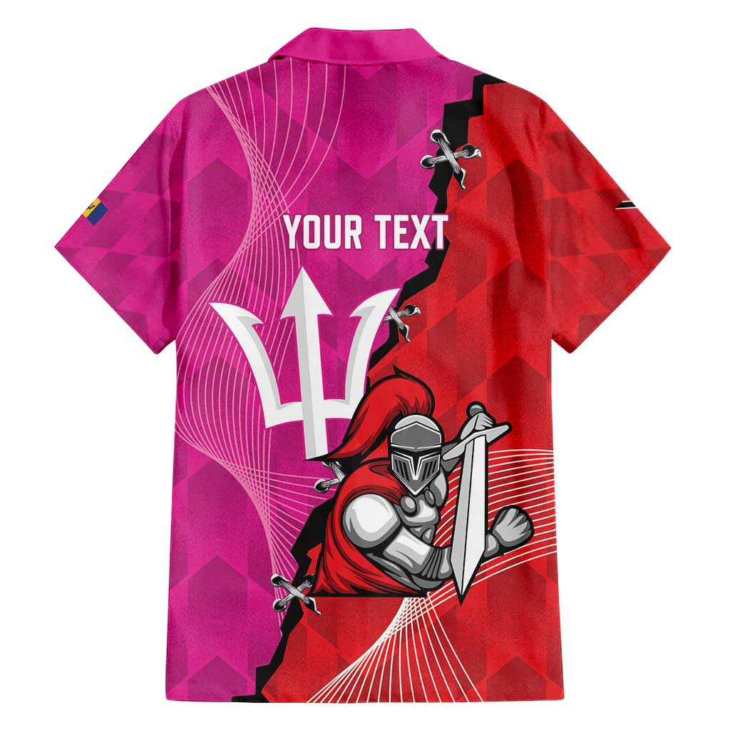 Barbados and Trinbago Cricket Personalized Family Matching Tank Maxi Dress and Hawaiian Shirt Royals Knight Riders Together - Wonder Print Shop