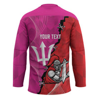Barbados and Trinbago Cricket Personalized Hockey Jersey Royals Knight Riders Together - Wonder Print Shop