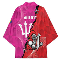 Barbados and Trinbago Cricket Personalized Kimono Royals Knight Riders Together - Wonder Print Shop