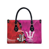 Barbados and Trinbago Cricket Personalized Leather Bag Royals Knight Riders Together - Wonder Print Shop