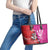 Barbados and Trinbago Cricket Personalized Leather Tote Bag Royals Knight Riders Together - Wonder Print Shop