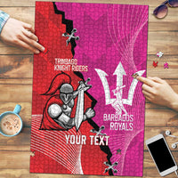 Barbados and Trinbago Cricket Personalized Puzzle Royals Knight Riders Together - Wonder Print Shop