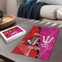 Barbados and Trinbago Cricket Personalized Puzzle Royals Knight Riders Together - Wonder Print Shop