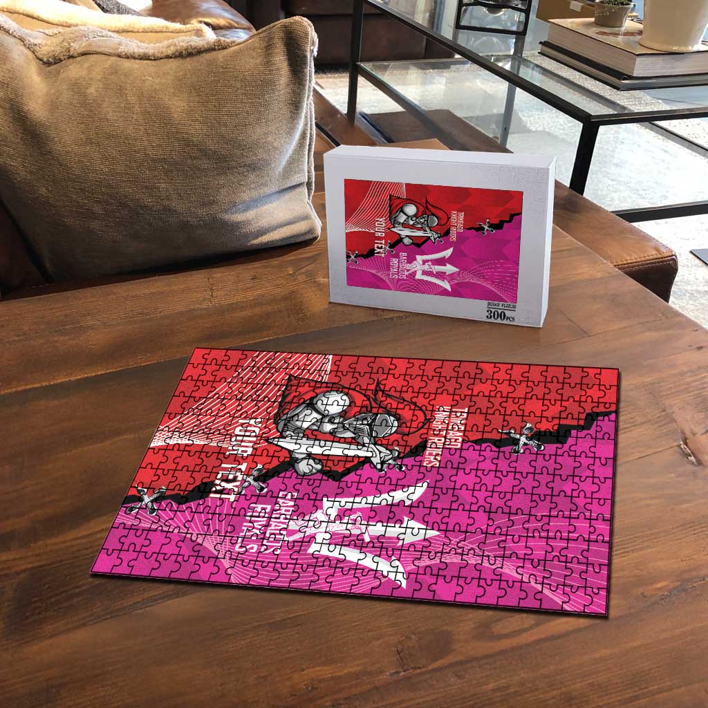 Barbados and Trinbago Cricket Personalized Puzzle Royals Knight Riders Together - Wonder Print Shop