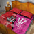 Barbados and Trinbago Cricket Personalized Quilt Bed Set Royals Knight Riders Together - Wonder Print Shop