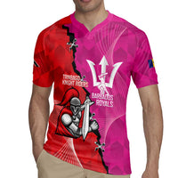Barbados and Trinbago Cricket Personalized Rugby Jersey Royals Knight Riders Together - Wonder Print Shop