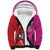Barbados and Trinbago Cricket Personalized Sherpa Hoodie Royals Knight Riders Together - Wonder Print Shop
