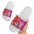 Barbados and Trinbago Cricket Personalized Slide Sandals Royals Knight Riders Together - Wonder Print Shop