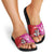 Barbados and Trinbago Cricket Personalized Slide Sandals Royals Knight Riders Together - Wonder Print Shop