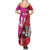 Barbados and Trinbago Cricket Personalized Summer Maxi Dress Royals Knight Riders Together - Wonder Print Shop