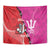 Barbados and Trinbago Cricket Personalized Tapestry Royals Knight Riders Together - Wonder Print Shop